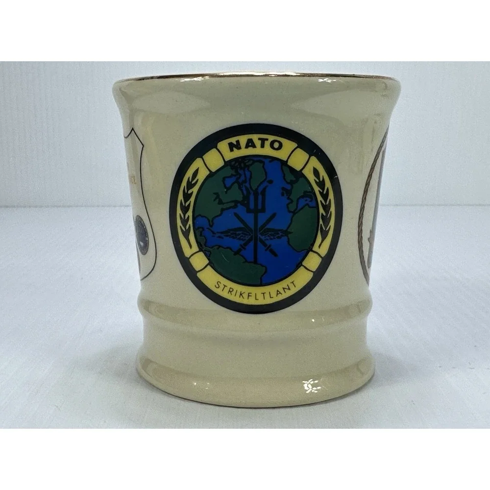 Nato Strikfltlant Commander Joint Task Force Second Fleet Coffee Cup Mug Tea